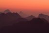 Vor Sonnenaufgang über dem Hochgrat bei Oberstaufen