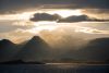 Sonnenaufgang am Polarkreis, Norwegische Küste