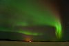 Polarlicht über dem Inarisee, Lappland, Finnland